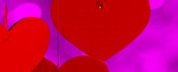 Hearts red
