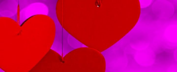 Hearts red